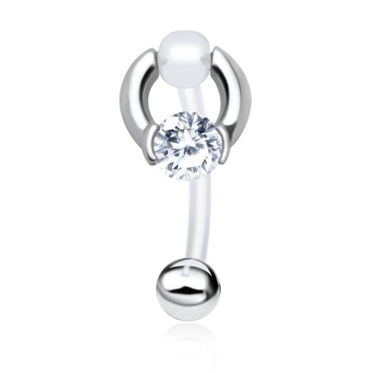 CZ S316L Intimate Piercing INTP-11